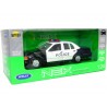 FORD CROWN VICTORIA POLICJA MODEL METAL WELLY 1:24