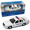 FORD CROWN VICTORIA POLICE MODEL METAL WELLY 1:34