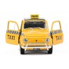 FIAT NUOVA 500 TAXI MODEL METAL WELLY 1:34